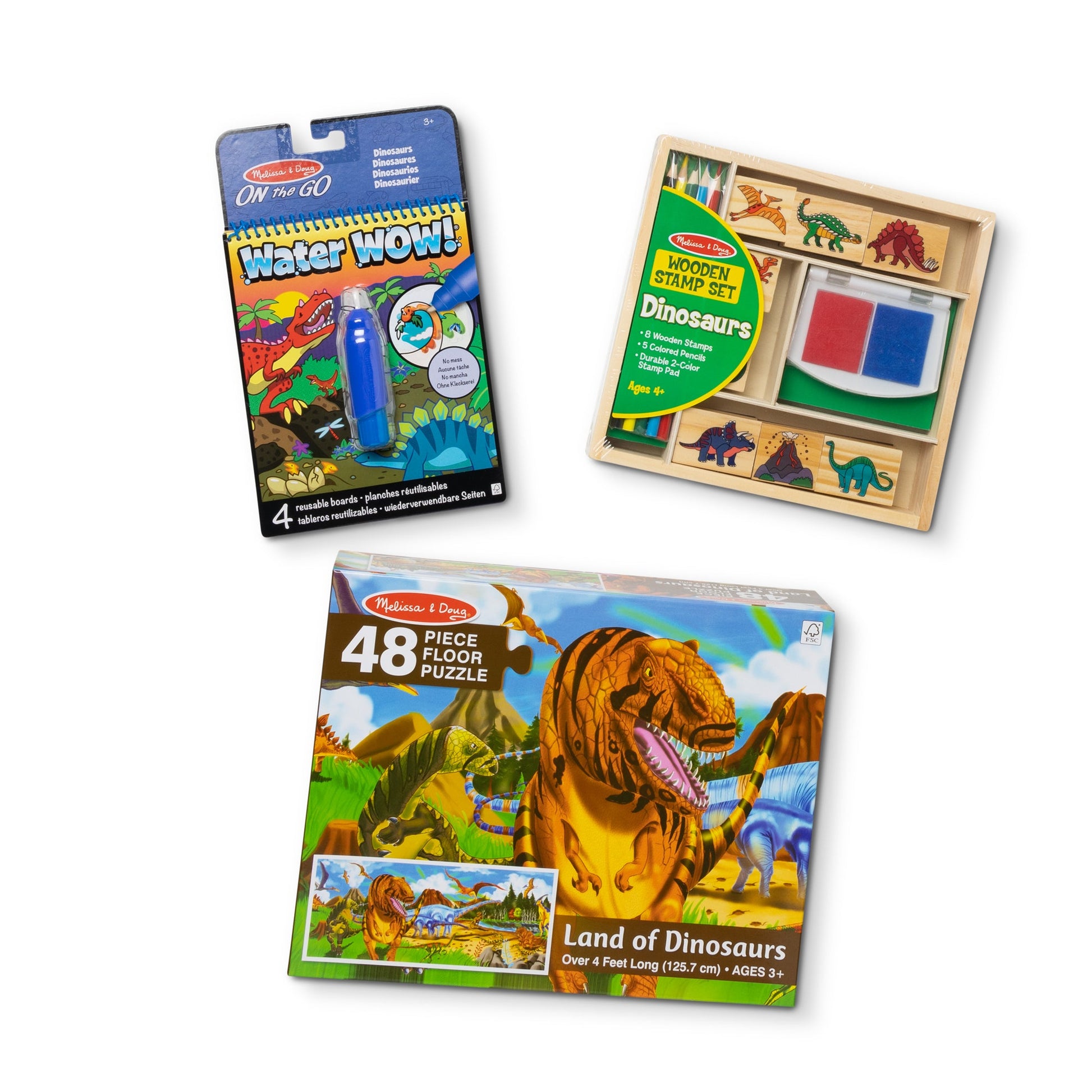 Melissa & Doug World Of Dinosaurs Gift Bundle