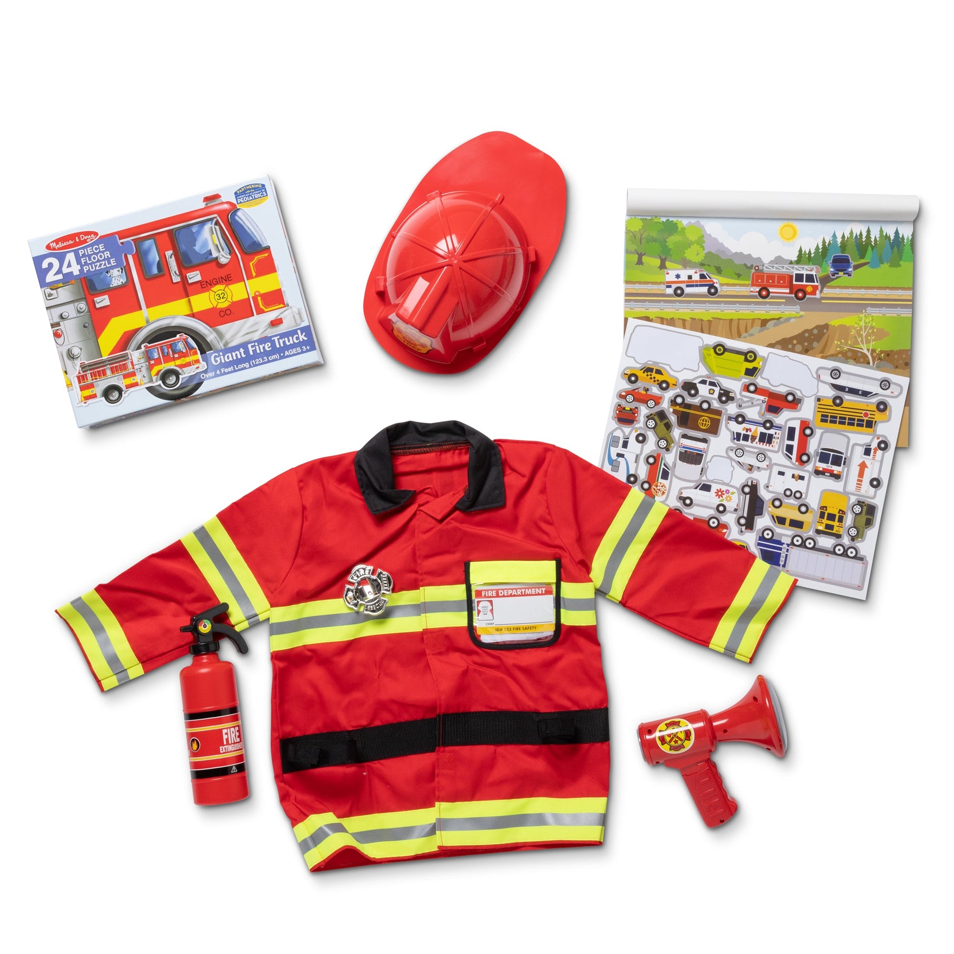 Melissa & Doug Little Firefighter Gift Bundle