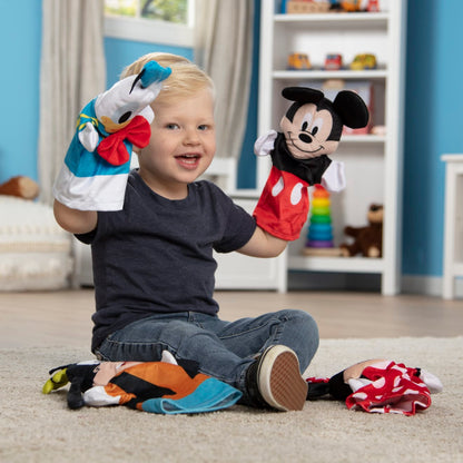 Melissa & Doug Disney Mickey Mouse & Friends Soft & Cuddly Hand Puppets