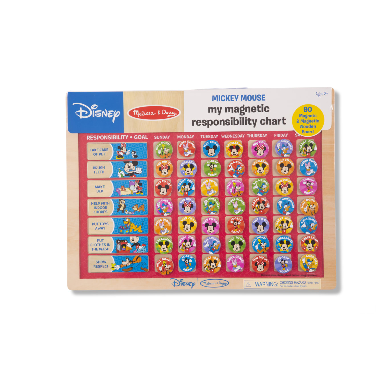 Melissa & Doug Mickey Mouse My Magnetic Responsibility Chart