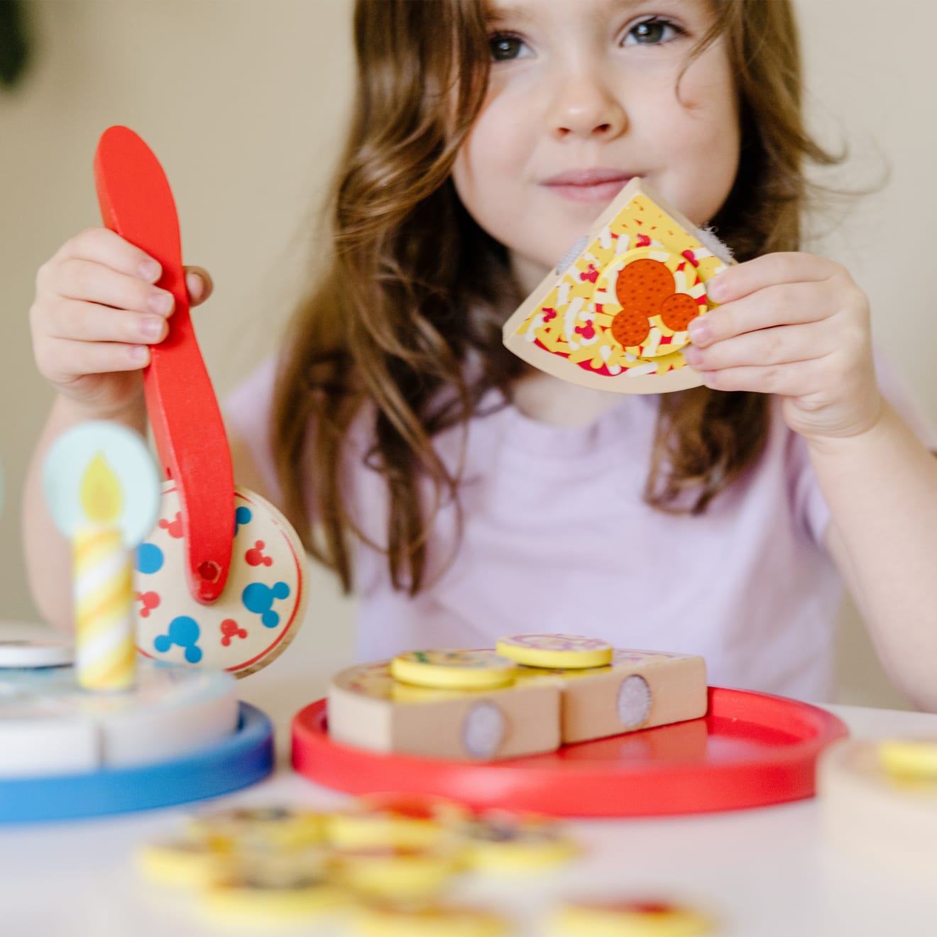 Melissa & Doug Disney Mickey Mouse Pizza & Cake