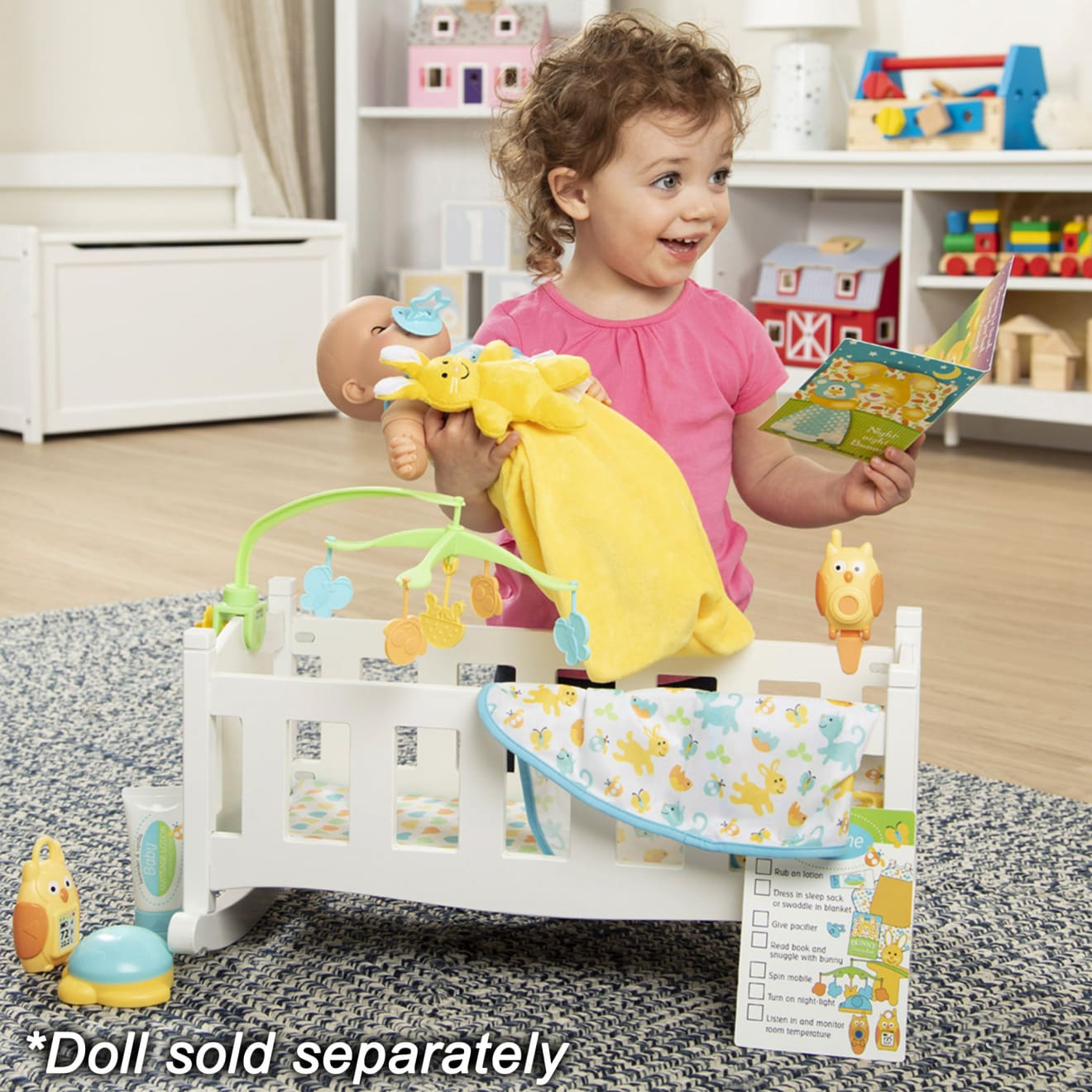 Melissa & Doug Mine To Love Bedtime Play Set