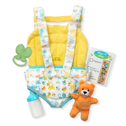 Melissa & Doug Mine To Love Carrier Play Set