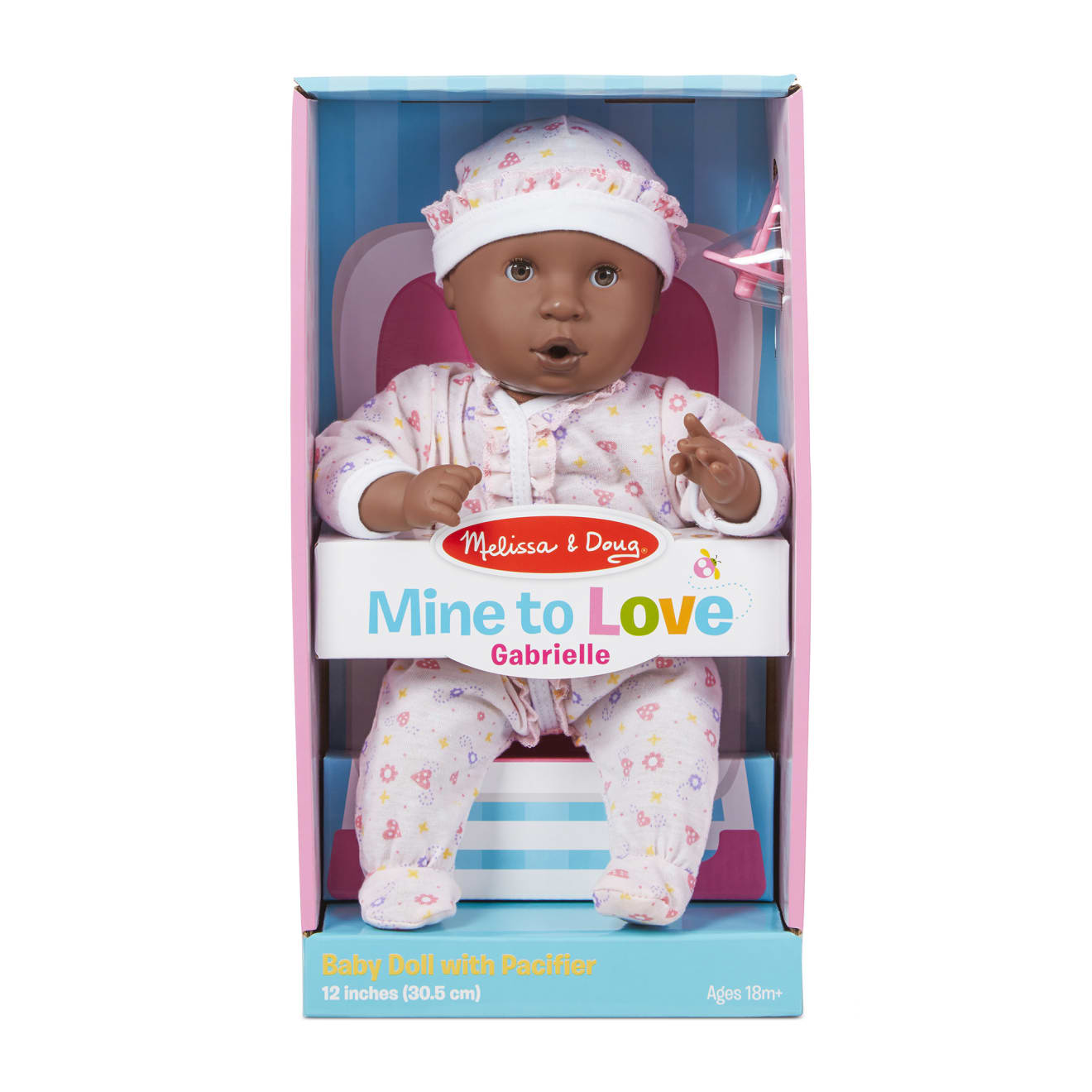 Melissa & Doug Mine To Love - Gabrielle 12" Baby Doll