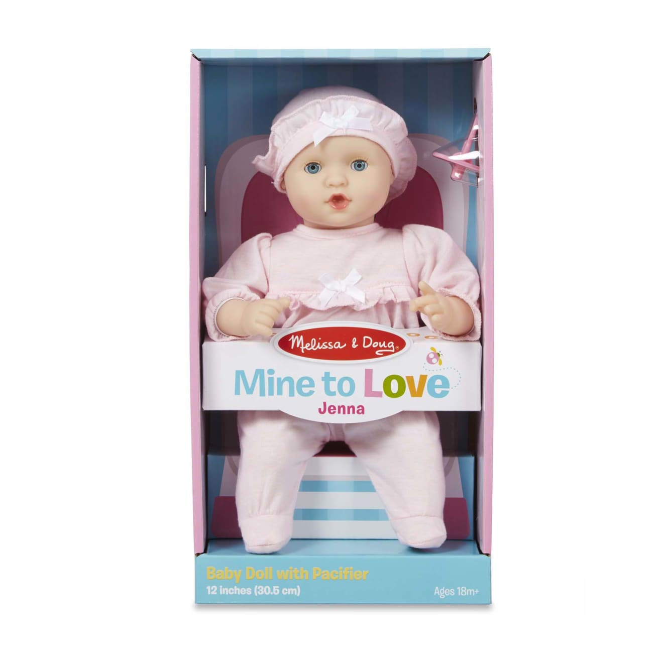 Melissa & Doug Mine To Love - Jenna 12" Baby Doll