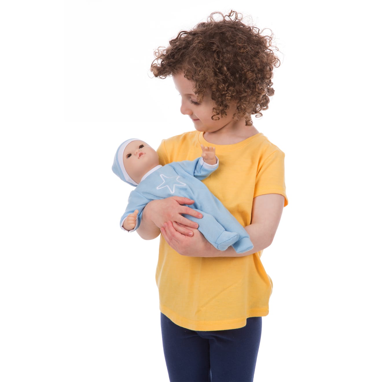Melissa & Doug Mine To Love Jordan 12-Inch Baby Doll