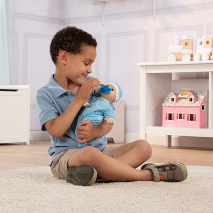 Melissa & Doug Mine To Love Jordan 12-Inch Baby Doll
