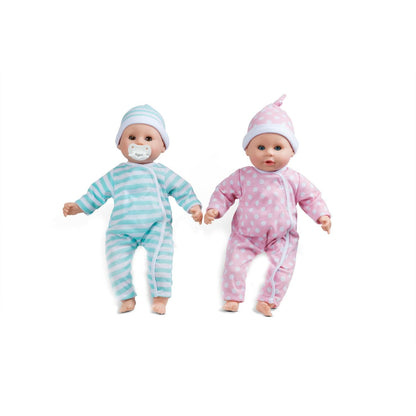 Melissa & Doug Mine To Love Twins Luke & Lucy Dolls