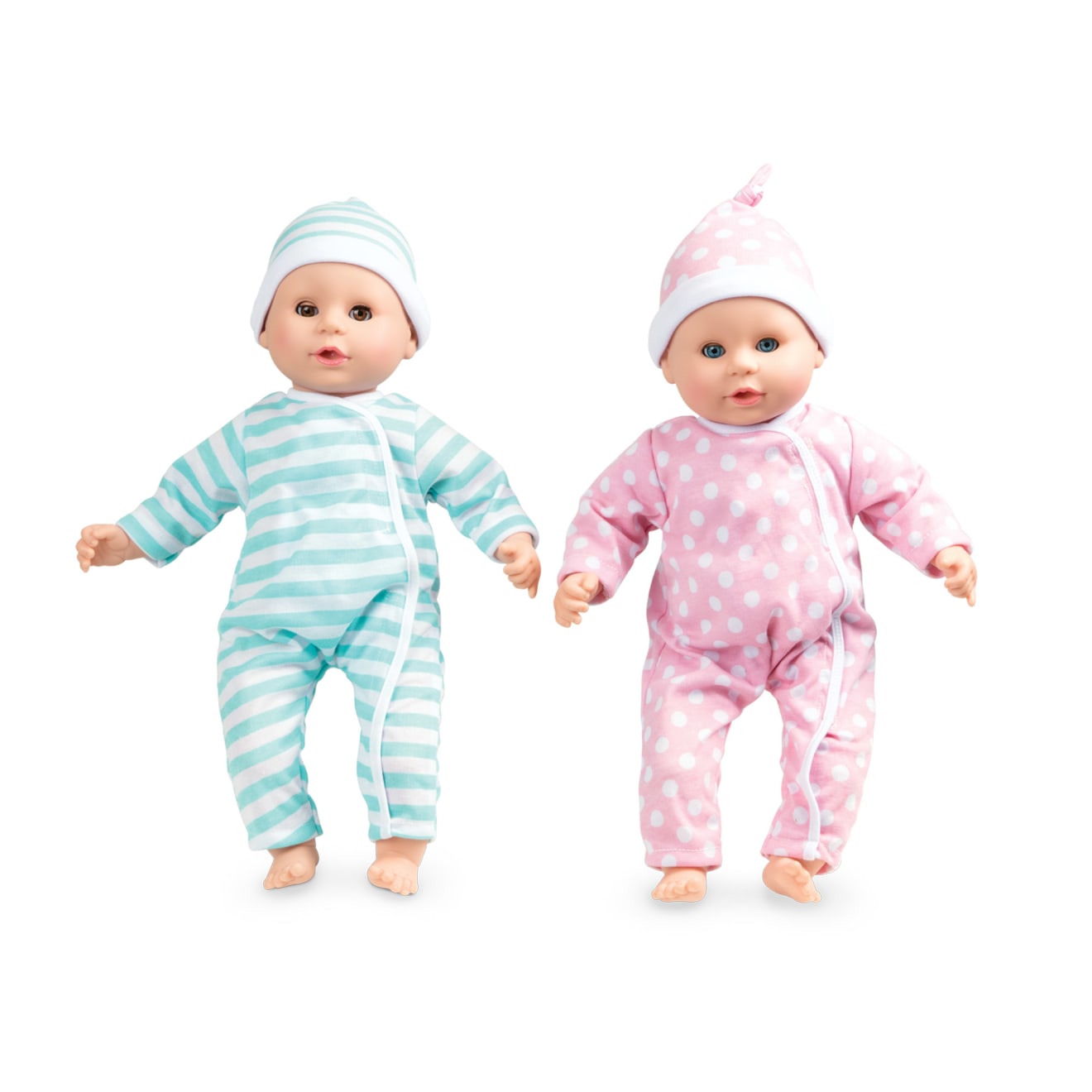 Melissa & Doug Mine To Love Twins Luke & Lucy Dolls