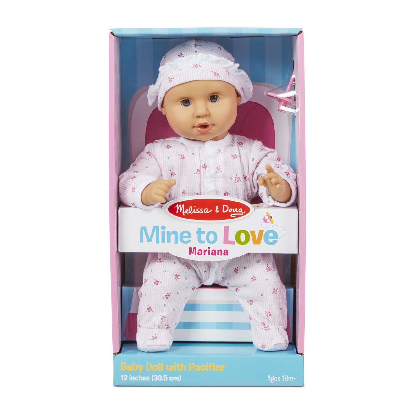 Melissa & Doug Mine To Love - Mariana 12" Baby Doll