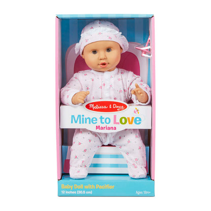 Melissa & Doug Mine To Love - Mariana 12" Baby Doll