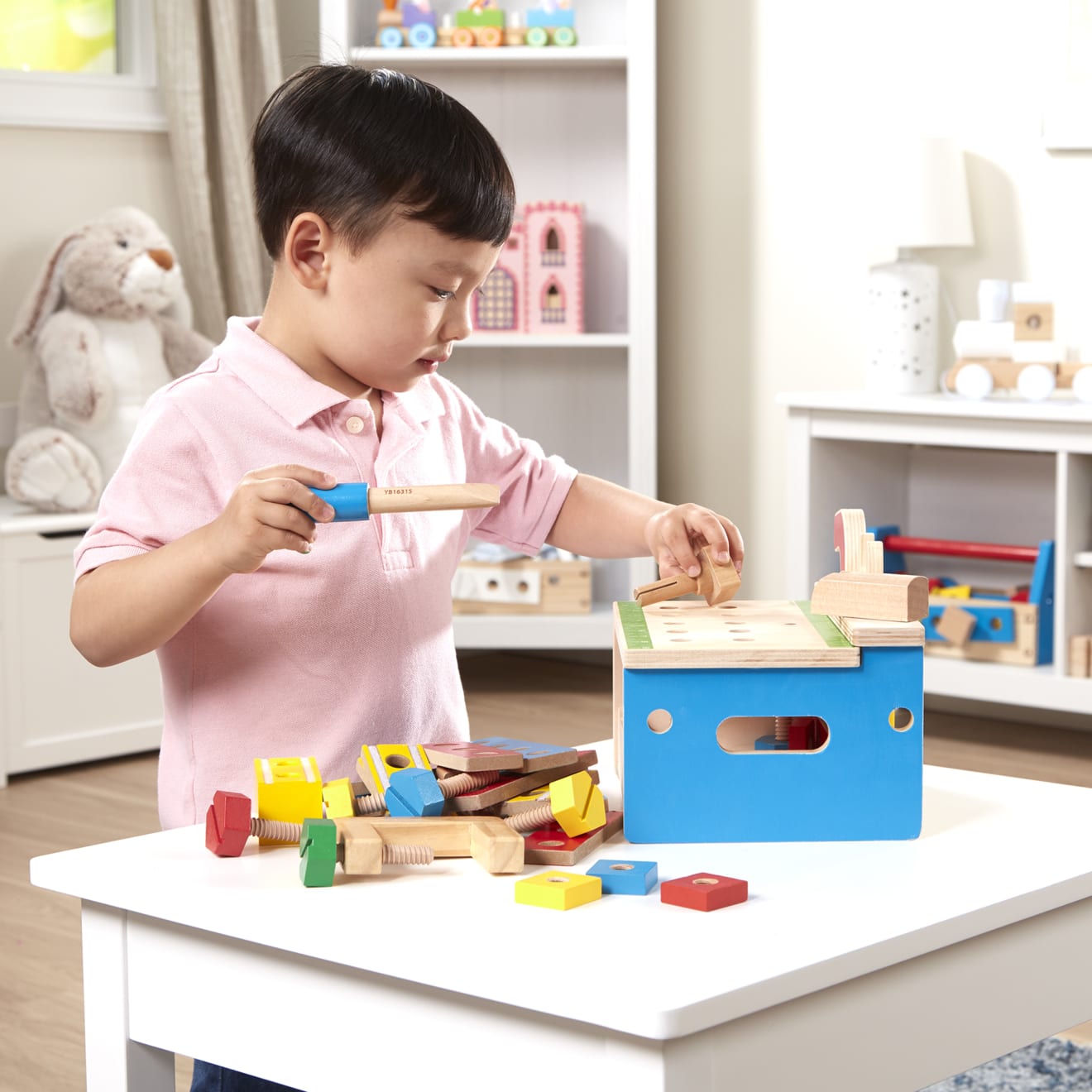 Melissa & Doug Hammer & Saw Tool Bench