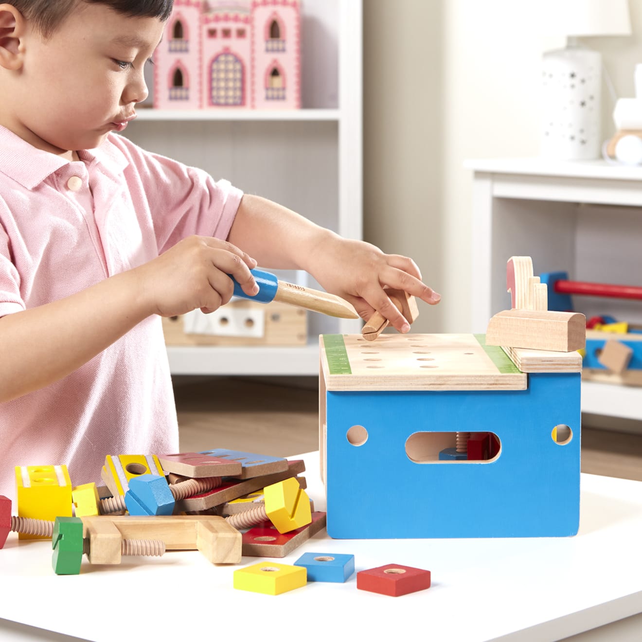 Melissa & Doug Hammer & Saw Tool Bench