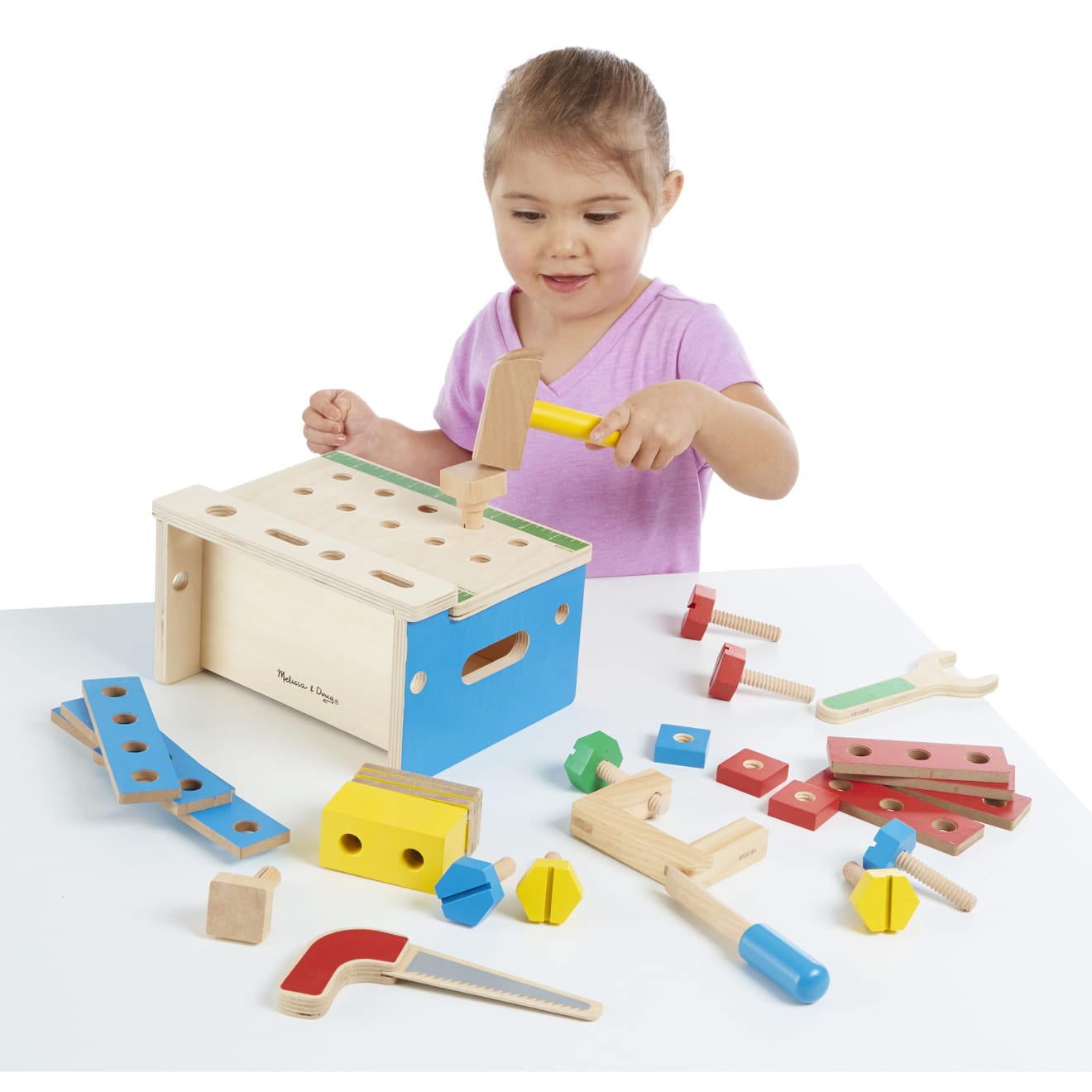 Melissa & Doug Hammer & Saw Tool Bench