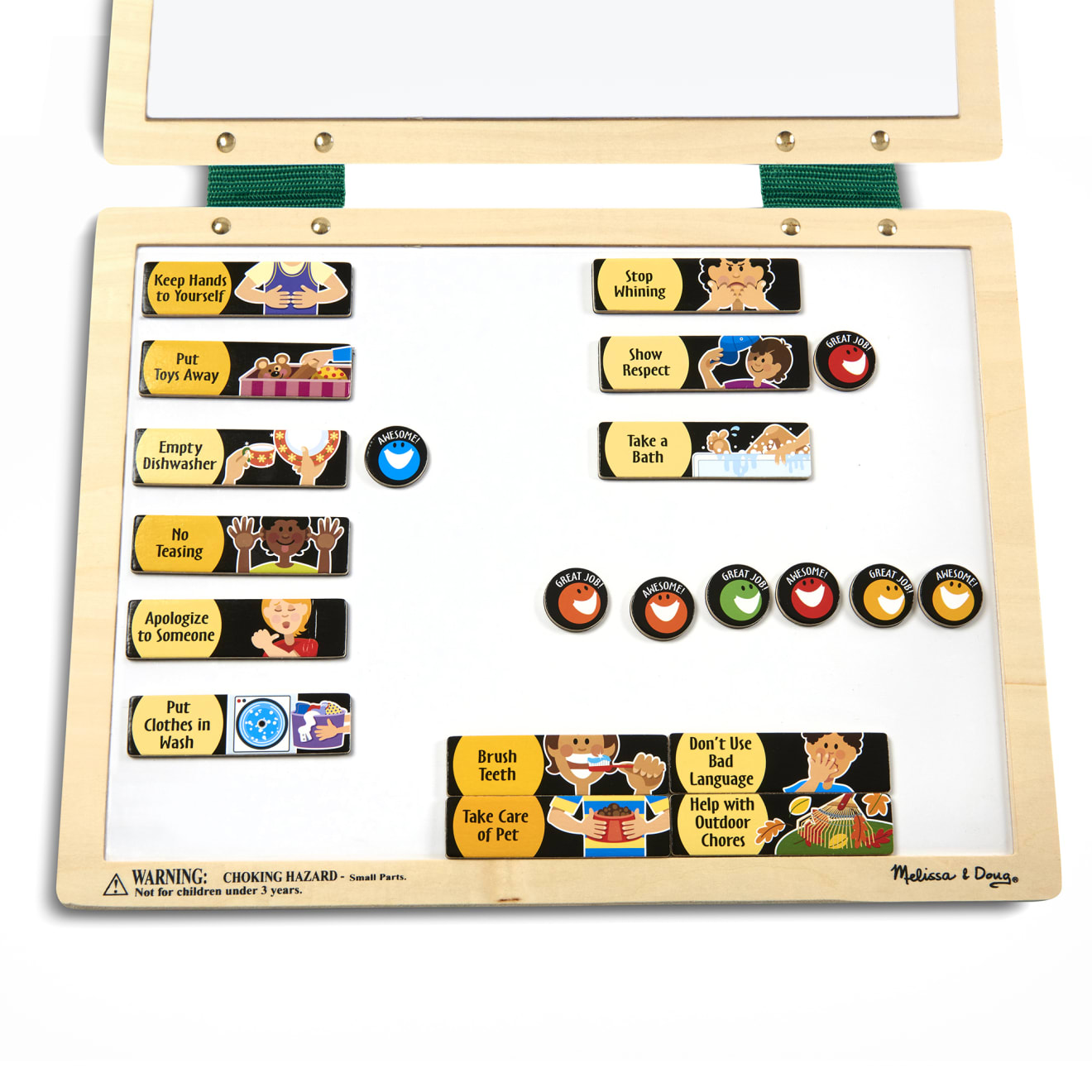 Melissa & Doug Magnetic Responsibility Chart - Chore Chart