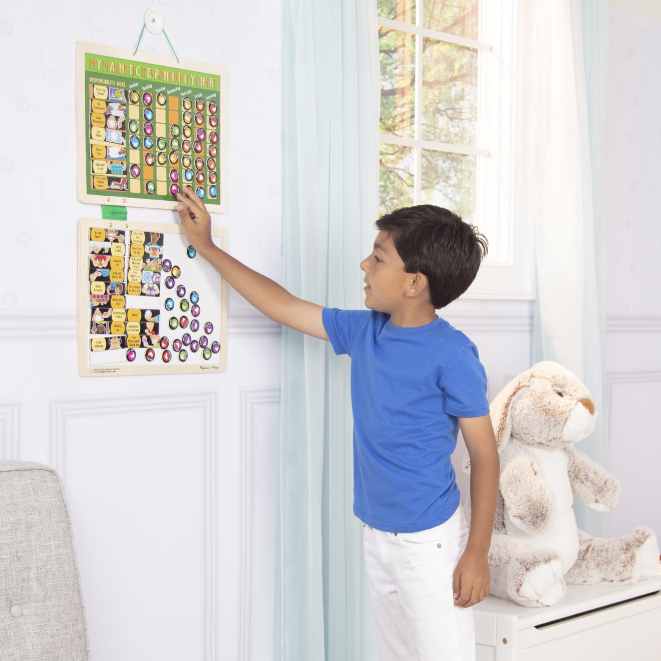 Melissa & Doug Magnetic Responsibility Chart - Chore Chart