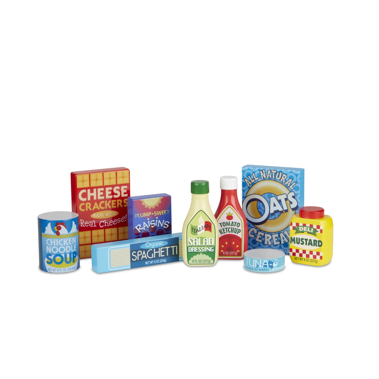 Melissa & Doug Pantry Food Set - Wooden Play Food