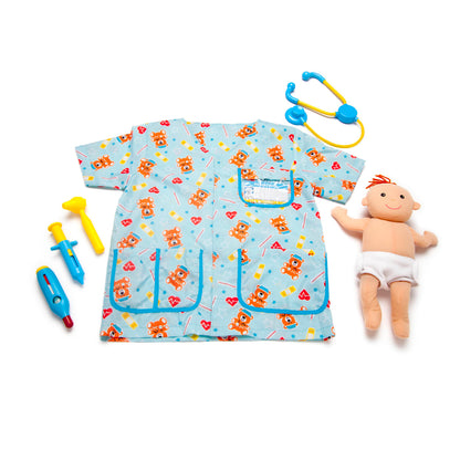 Melissa & Doug Pediatric Nurse Role Play Costume Set