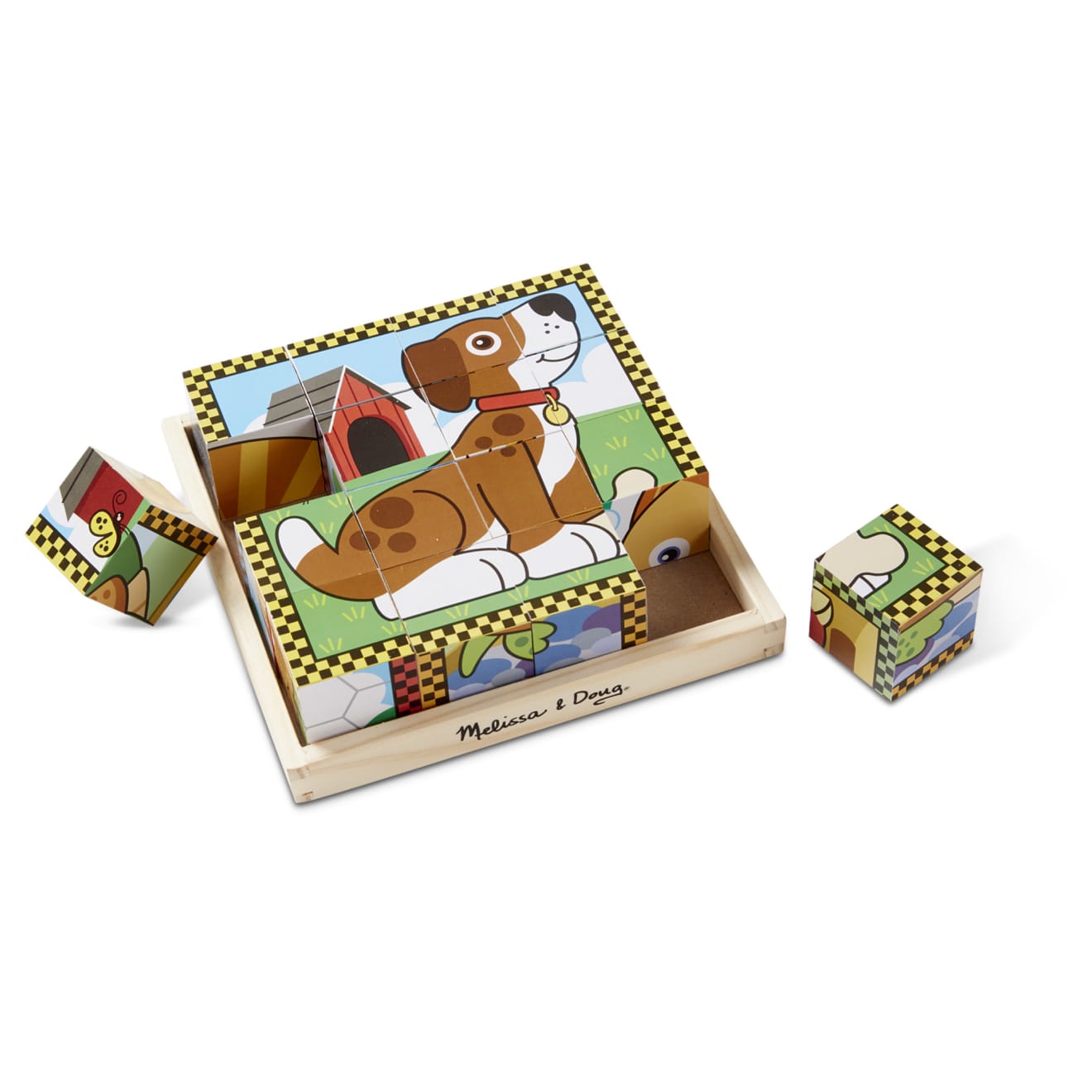 Melissa & Doug Pets Cube Puzzle