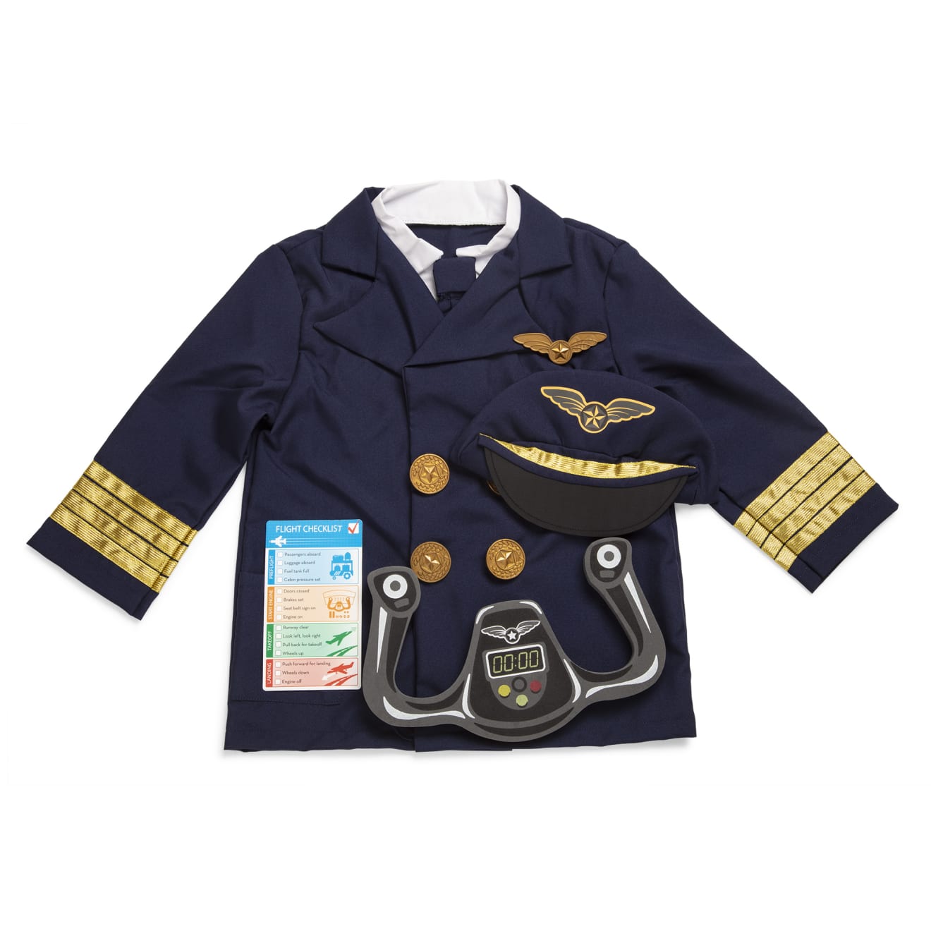 Melissa & Doug Pilot Role Play Costume Set