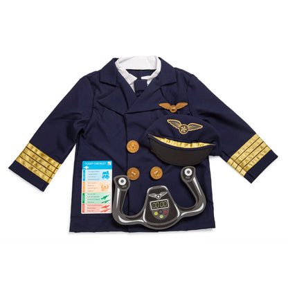 Melissa & Doug Pilot Role Play Costume Set
