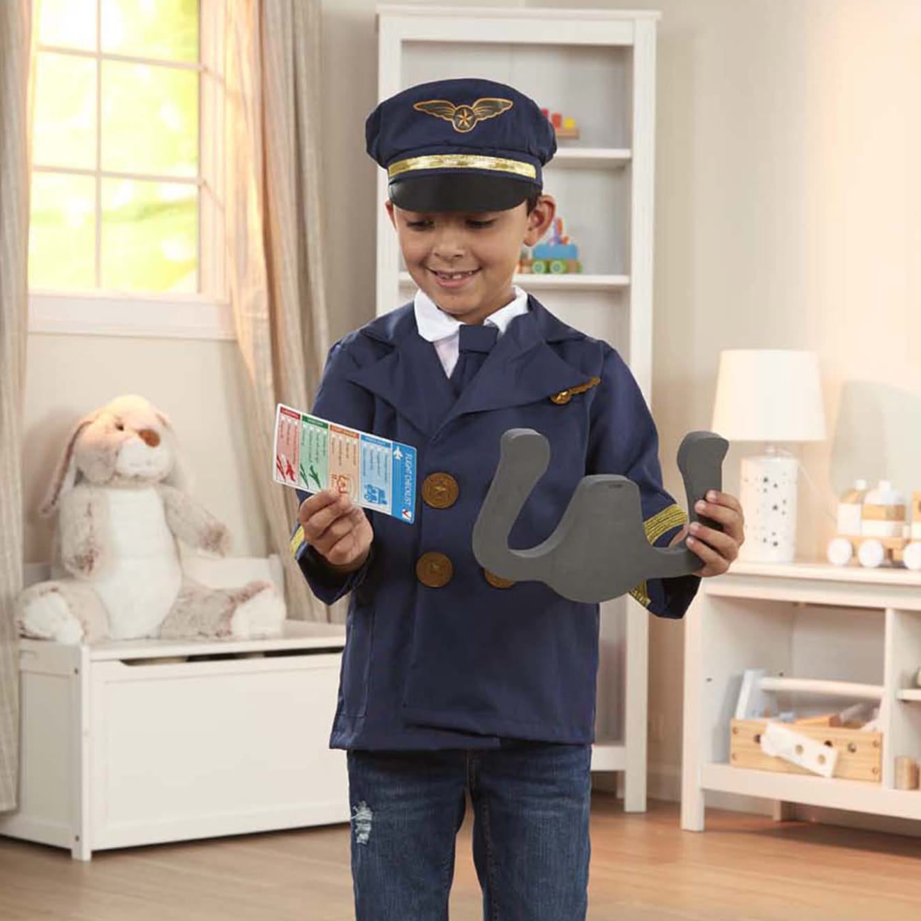 Melissa & Doug Pilot Role Play Costume Set
