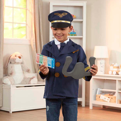 Melissa & Doug Pilot Role Play Costume Set