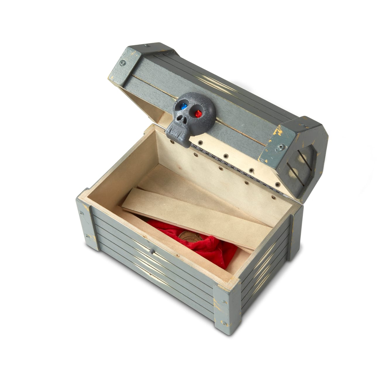 Melissa & Doug Wooden Pirate Chest