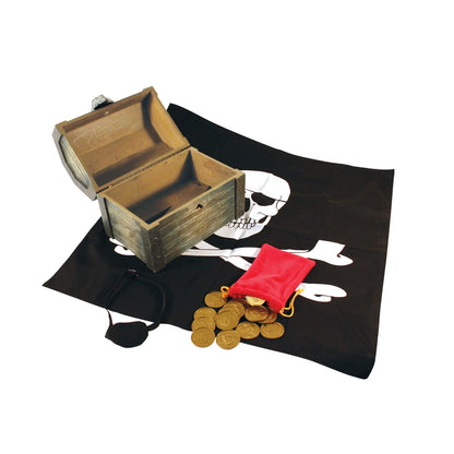 Melissa & Doug Wooden Pirate Chest