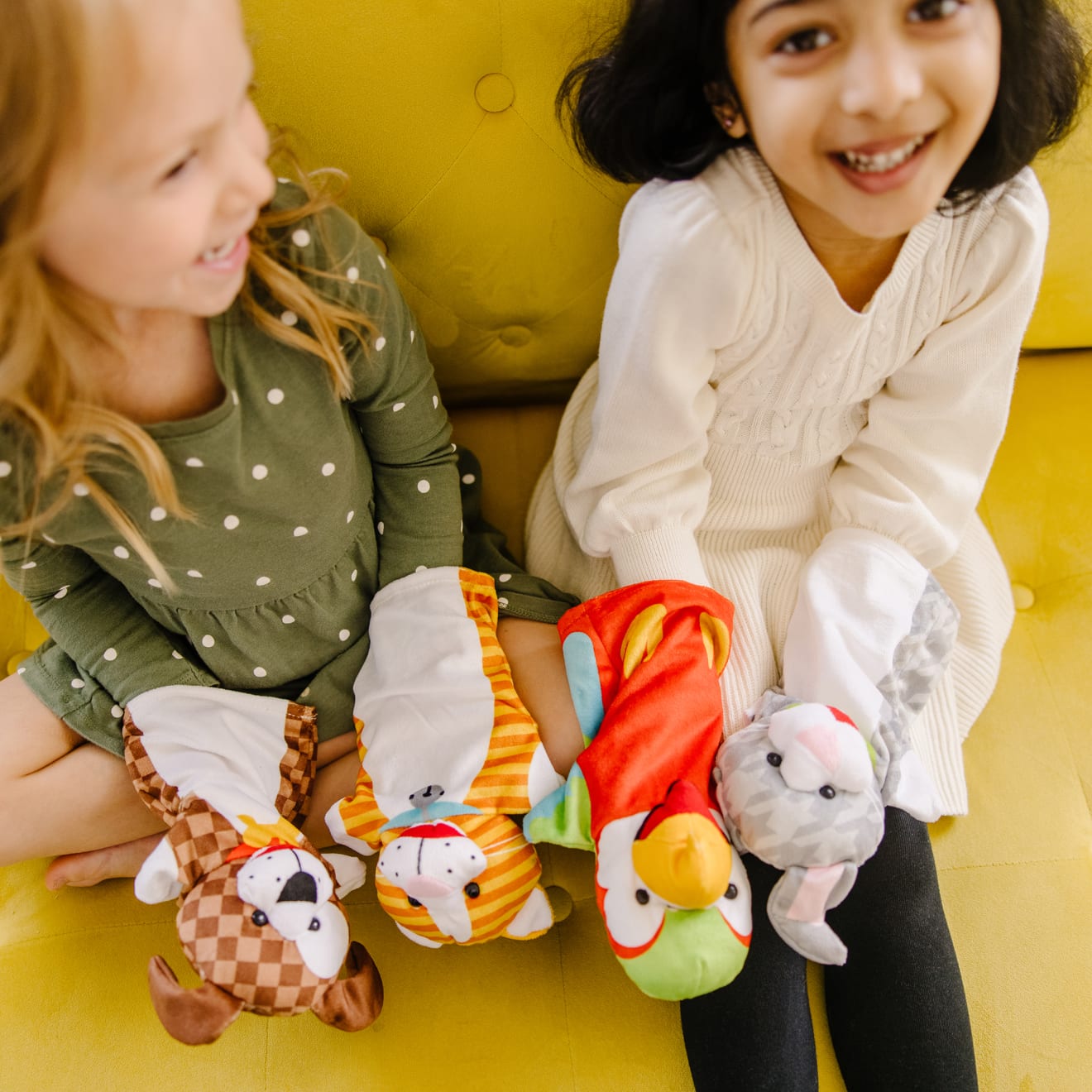 Melissa & Doug Playful Pets Hand Puppets