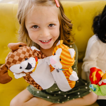Melissa & Doug Playful Pets Hand Puppets
