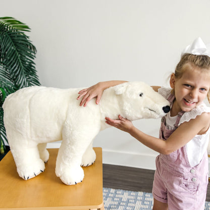 Melissa & Doug Giant Stuffed Animal Polar Bear