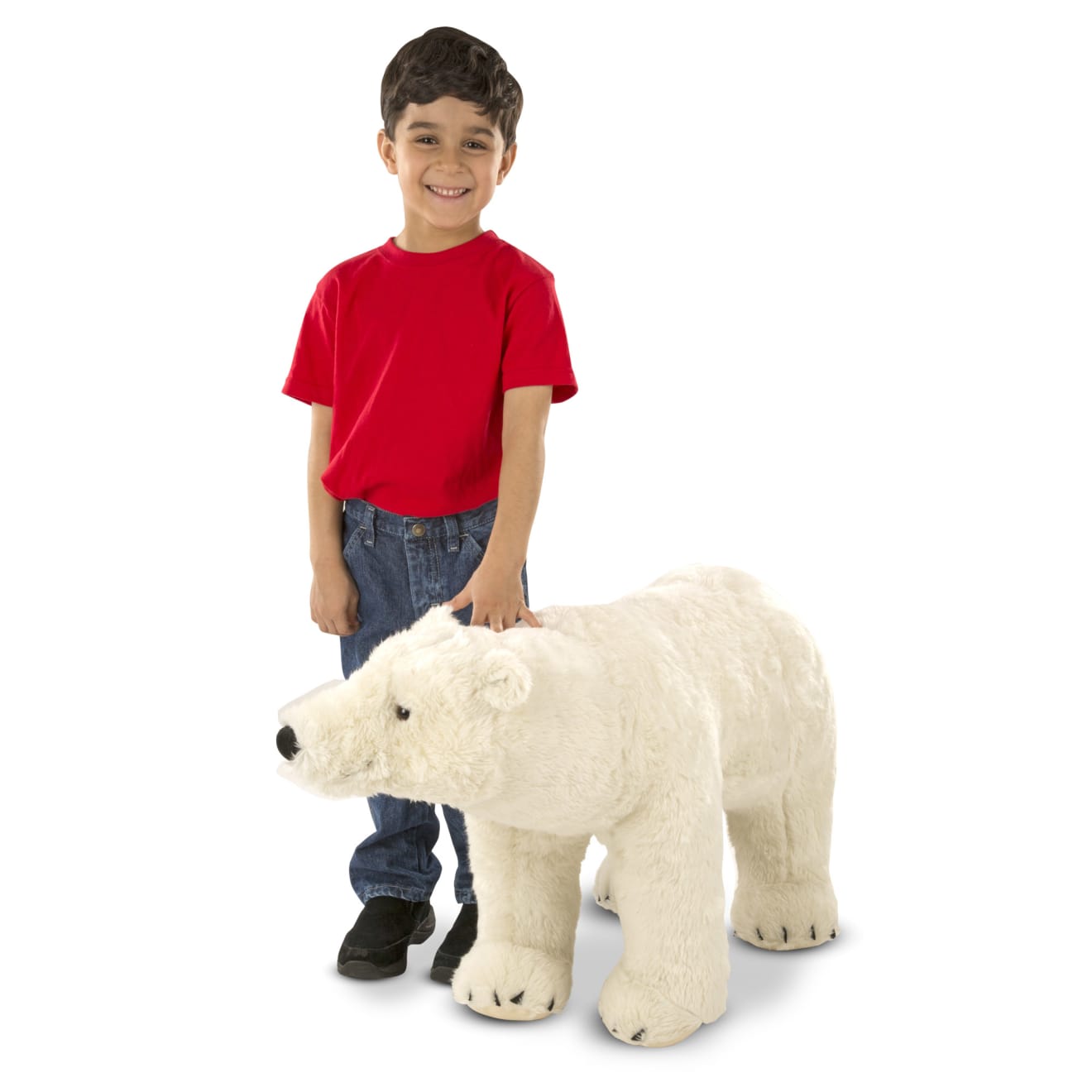 Melissa & Doug Giant Stuffed Animal Polar Bear
