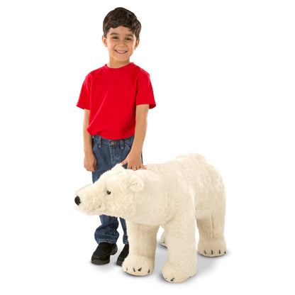 Melissa & Doug Giant Stuffed Animal Polar Bear