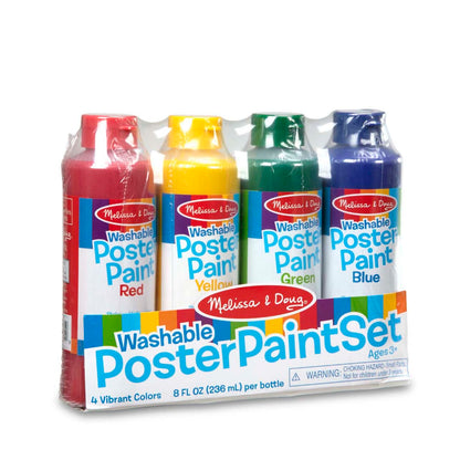 Melissa & Doug Washable Poster Paint Set
