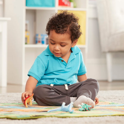 Melissa & Doug Prehistoric Playground Dinosaur Rug
