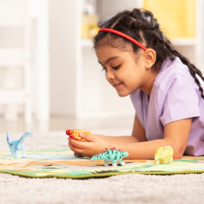 Melissa & Doug Prehistoric Playground Dinosaur Rug