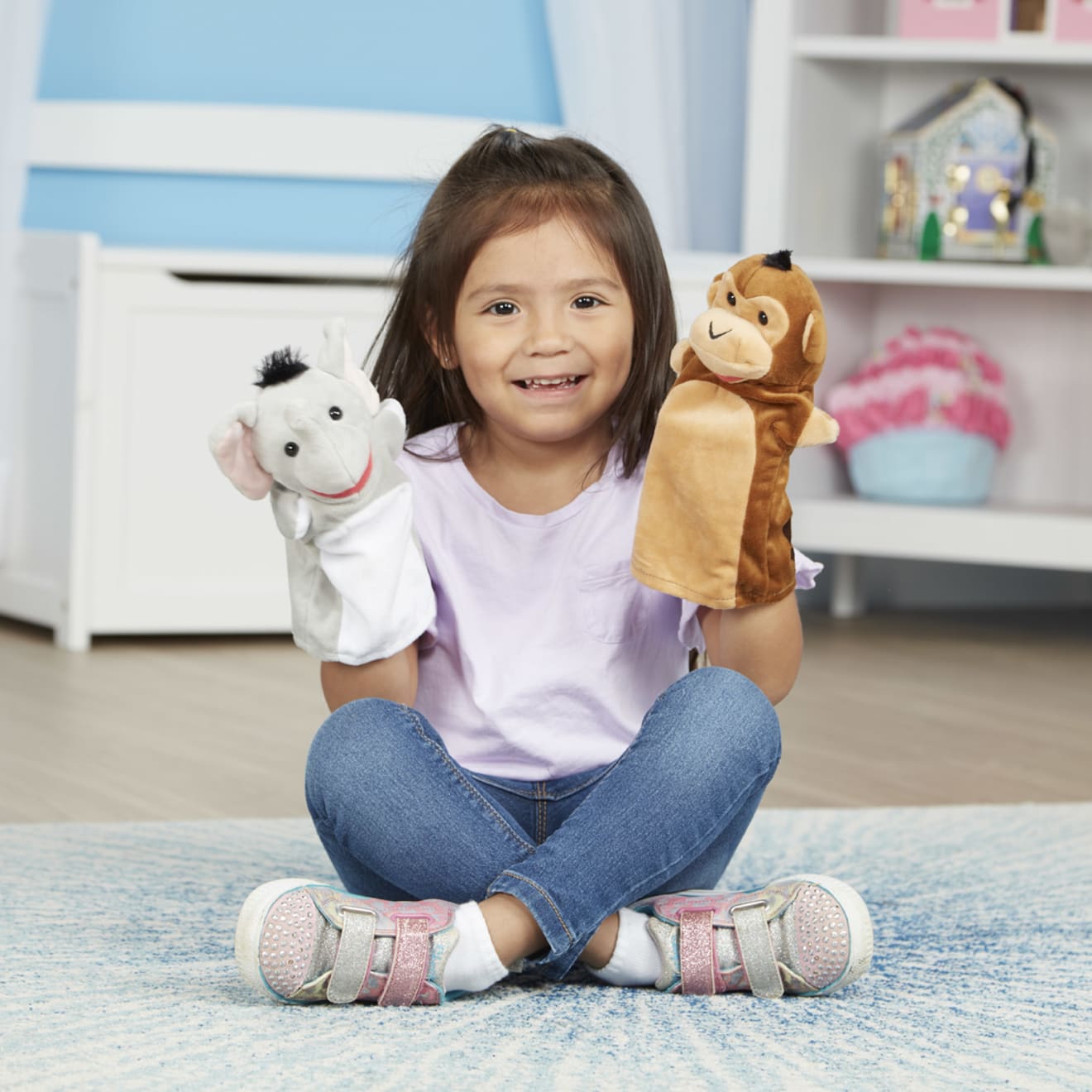 Melissa & Doug Safari Buddies Hand Puppets