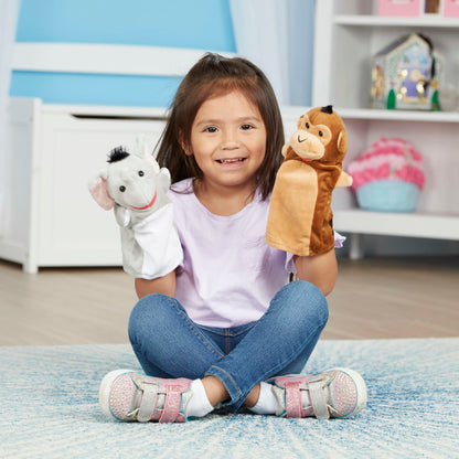Melissa & Doug Safari Buddies Hand Puppets