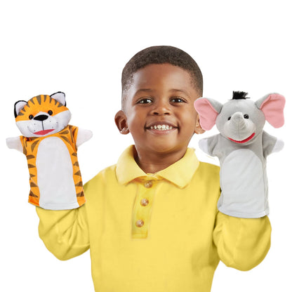 Melissa & Doug Safari Buddies Hand Puppets
