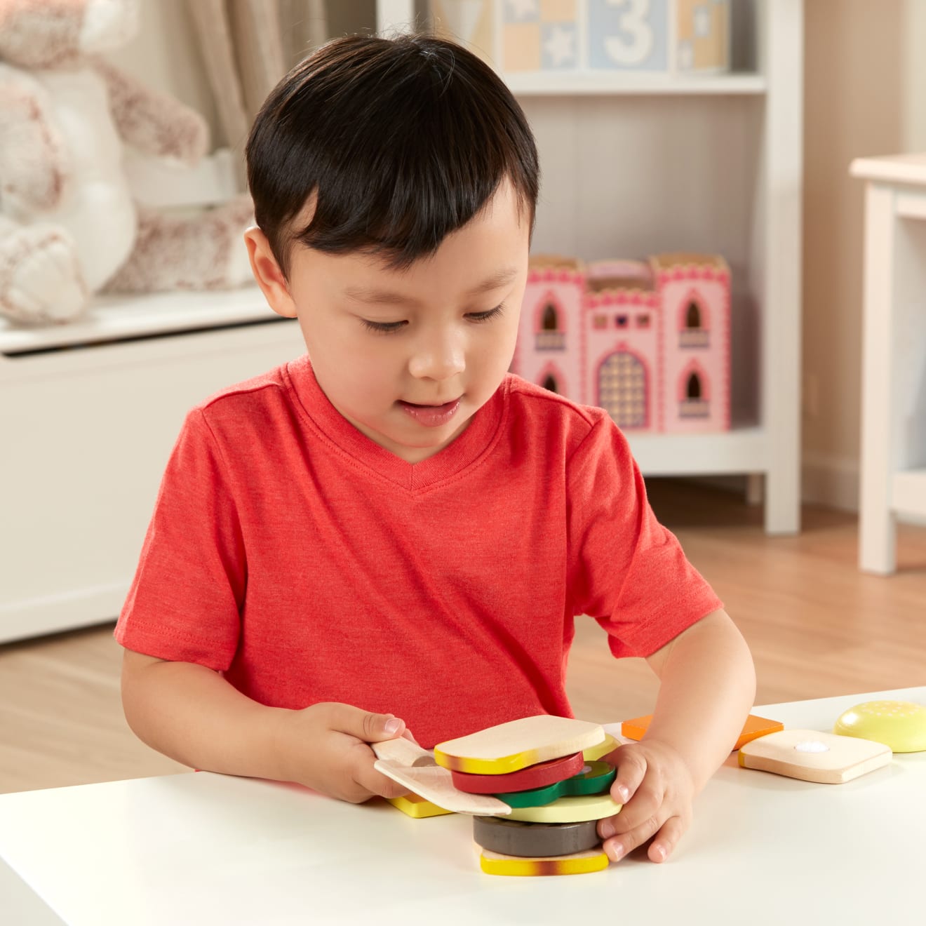 Melissa & Doug Sandwich Making Set - Wooden Play Food