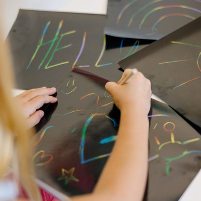 Melissa & Doug Scratch Art Paper Multicolor (50 Sheets)