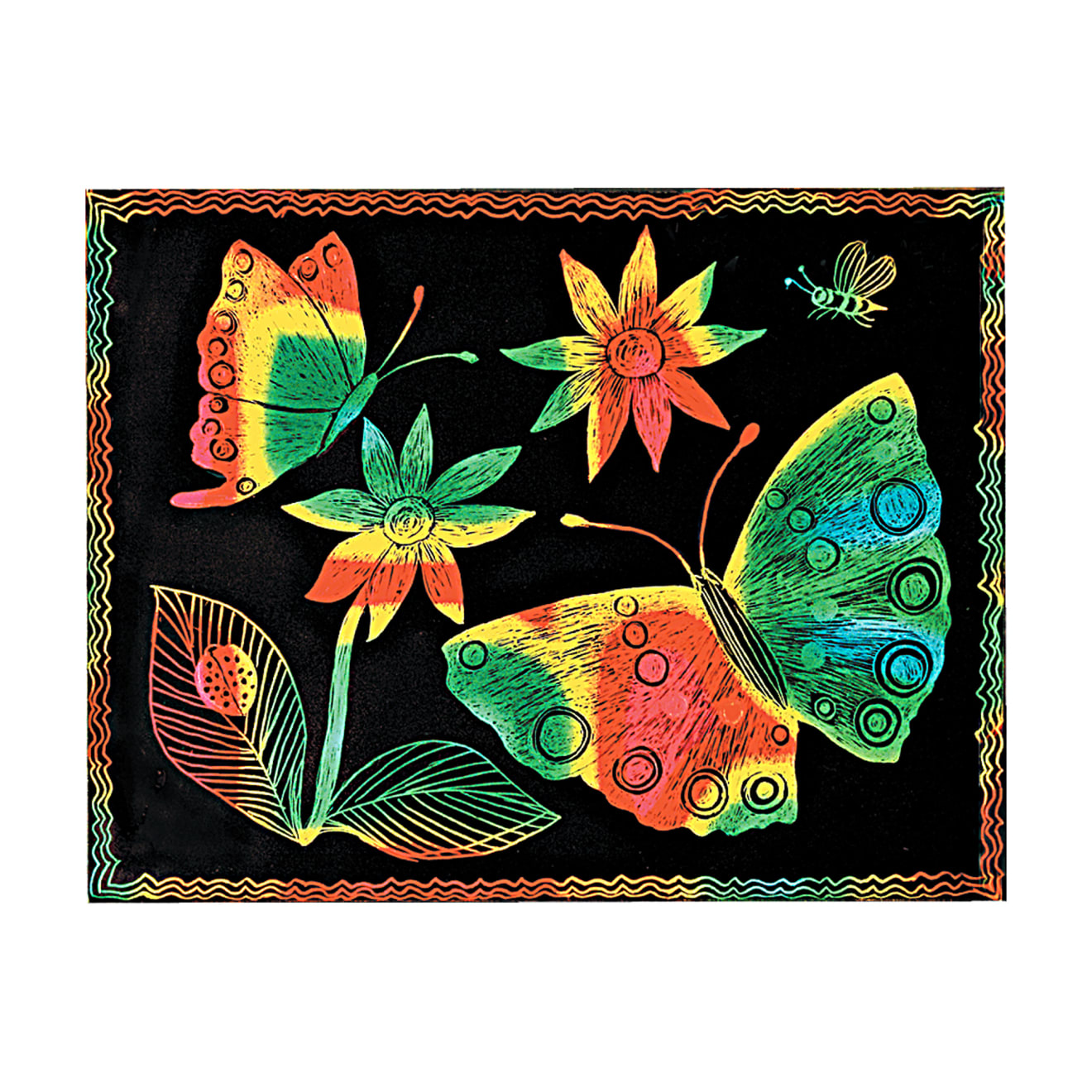 Melissa & Doug Scratch Art Paper Multicolor (50 Sheets)