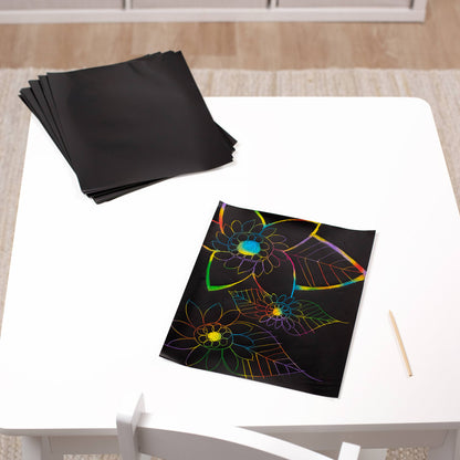Melissa & Doug Scratch Art Paper Multicolor (50 Sheets)