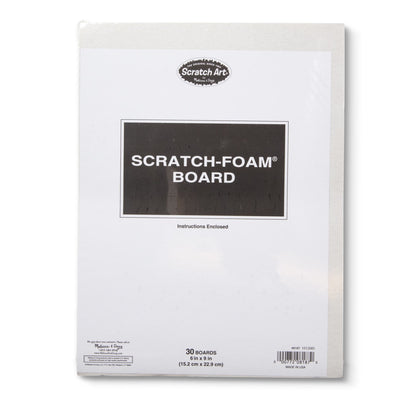 Melissa & Doug Scratch Art Scratch-Foam Board 48 Pieces