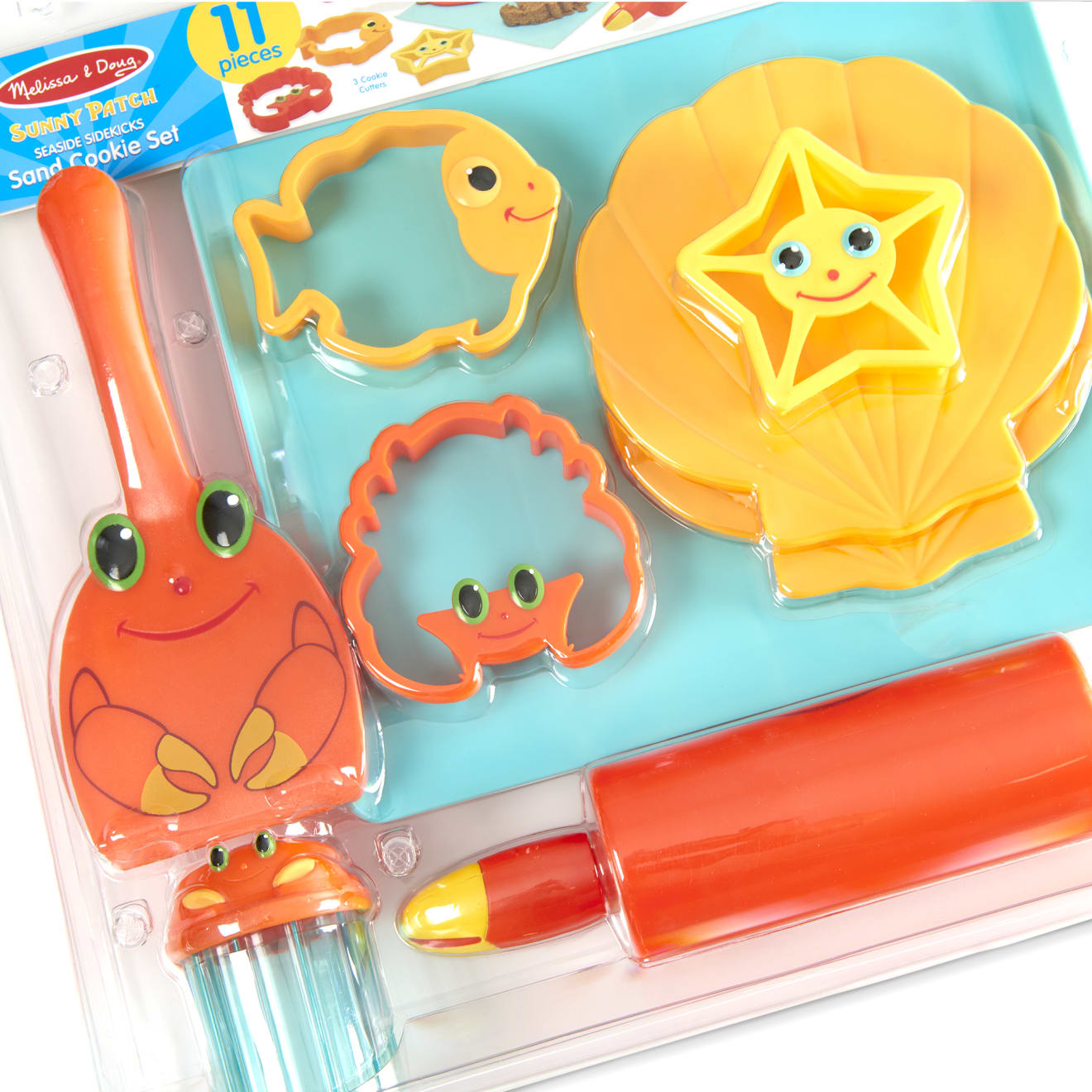Melissa & Doug Seaside Sidekicks Sand Cookie Set