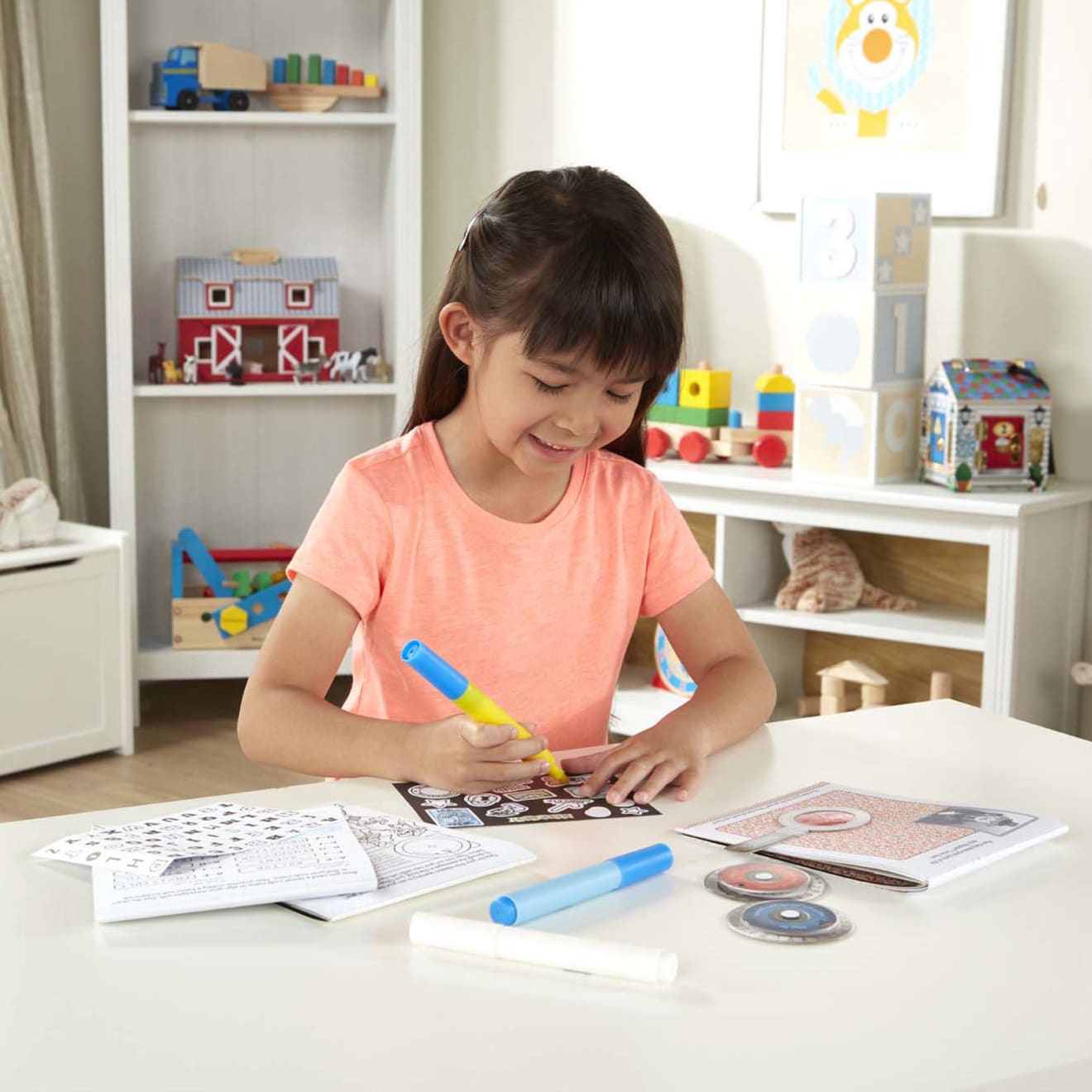 Melissa & Doug Secret Decoder Deluxe Activity Set - On The Go
