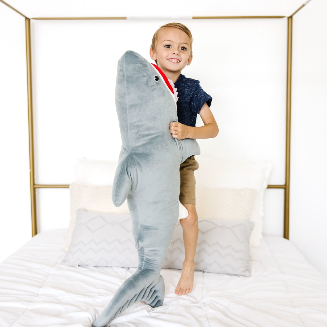 Melissa & Doug Shark Giant Stuffed Animal