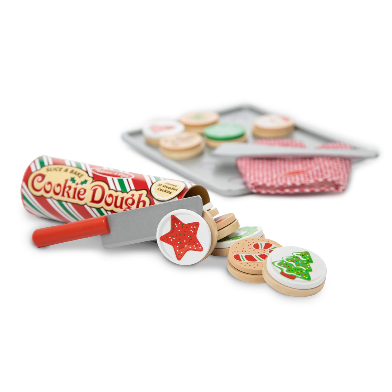 Melissa & Doug Slice & Bake Christmas Cookie Play Set