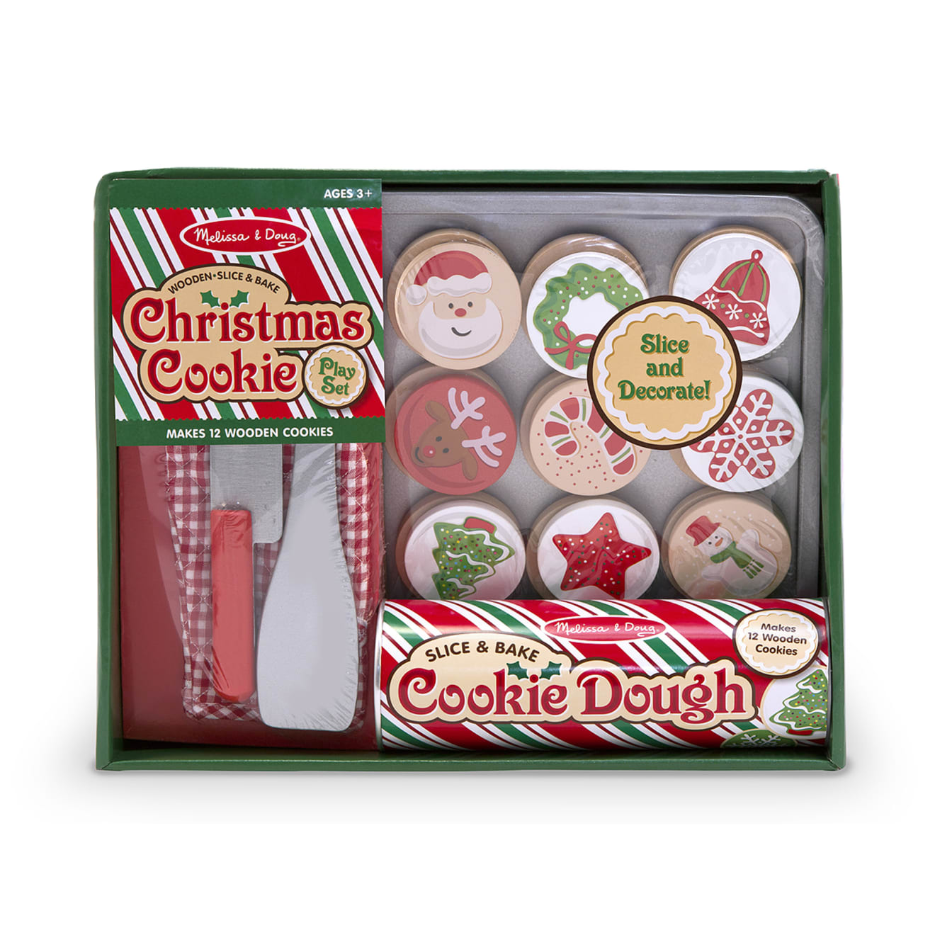 Melissa & Doug Slice & Bake Christmas Cookie Play Set